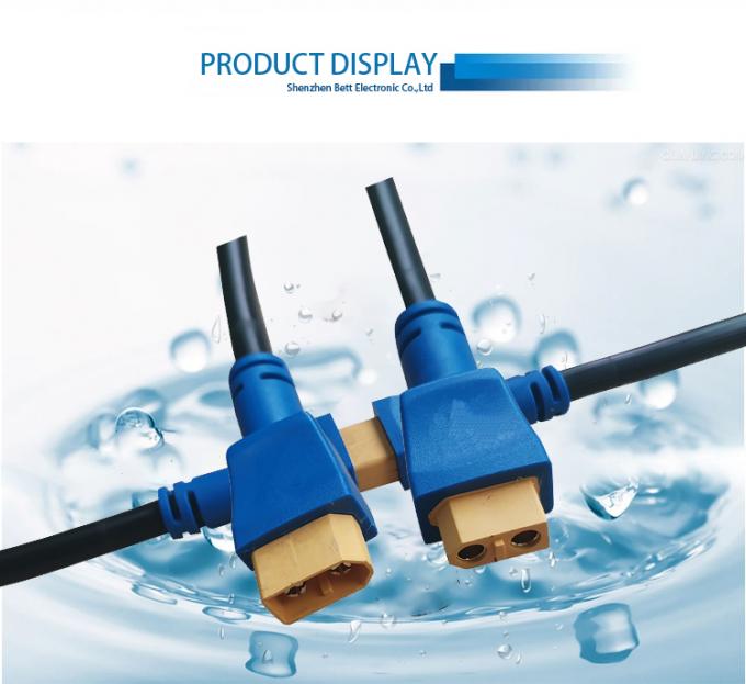 Power Battery Connector Gold Brass Plated Nylon 12V XT60 XT90 Plug Male Female Banana Bullet Plug for RC Lipo Battery FPV Drone 4