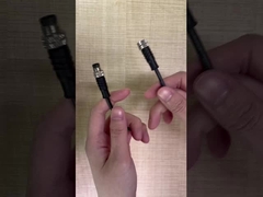 2 3 4 ポール メタル ナイロン 防水ケーブル 接続 M8 センサーのための溶接接続