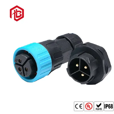 12A 4-core A18 IP68 Waterproof Quick Lock Power Connector Set (Male/Female Plug) for Automotive LED Lighting Battery Plant Grow
