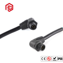 Straight Right Angle M14  IP67 Waterproof Cable Connector
