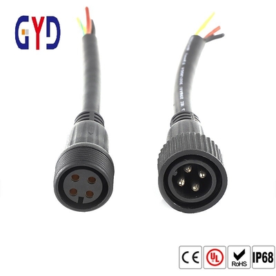 Waterproof IP67 TPE Fast Charging Data Cable 2 3 4 5 Pin Cable