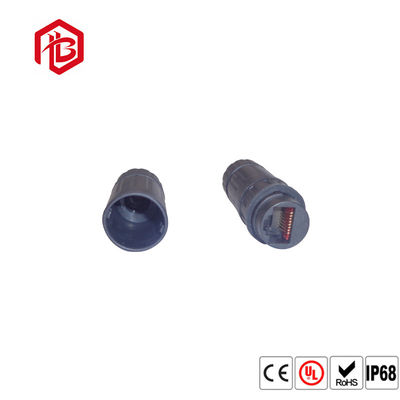 買う 8P 8C M19 RJ45の防水コネクターIP67 IP68のフロント・パネルの台紙RJ45のソケット online manufacture