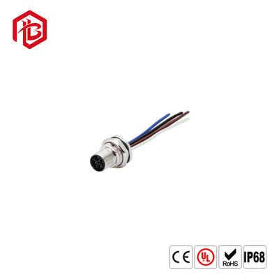 買う M12 PCBのパネルの台紙の円コネクター5PinコネクターのソケットPG9のねじを取付ける女性M12 PCBの前部 online manufacture