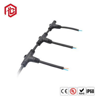 買う 220V電源端末線 LEDライト T型防水コネクタ ストリングケーブルコネクタ online manufacture