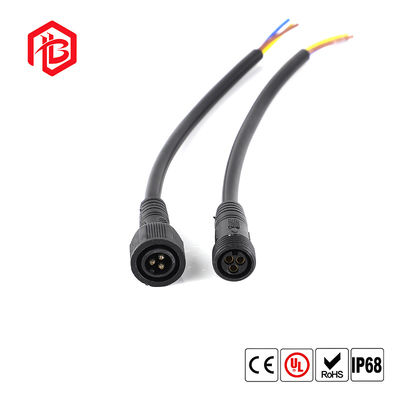 買う Custom M15 IP68 Waterproof Aerospace PCB Male Female Connector with 1P/2P/3P/4P/5P/6P Power Cable Plug for LED Strips online manufacture