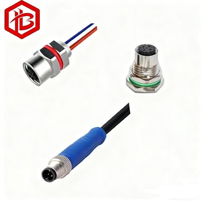 買う OEM ODM M5 4 Pin Female Connector Waterproof Circular Connector Cable M5 Connector online manufacture