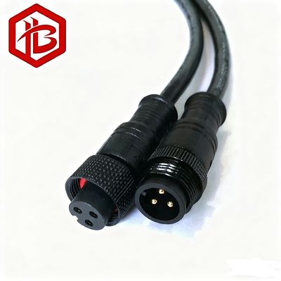 買う M15 PVC WITH CABLE3ピン 防水コネクタ 男性 女性 延長コード IP68 LEDコネクタケーブル online manufacture