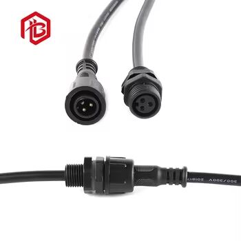 買う M19 銅コンタクト付きケーブル 男性/女性 ナイロンハウジング LED航空宇宙アプリケーション online manufacture