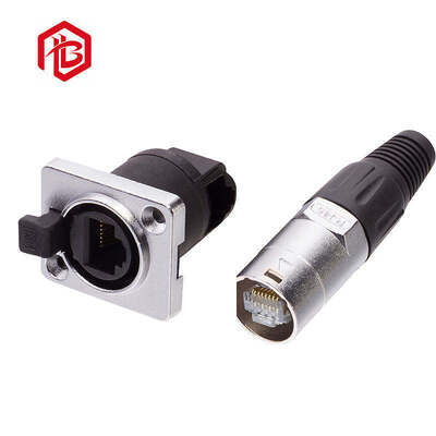 買う 航空宇宙用RF用電気防水RJ45銅型男性/女性接続器 online manufacture