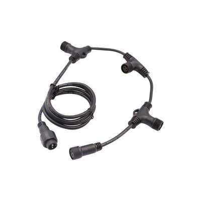 買う 防水銅製LEDストリップライトコネクタ T型スプリッター M12 エアロスペース UHF RFソーラーパワーシステム PCB用途 IP68 online manufacture
