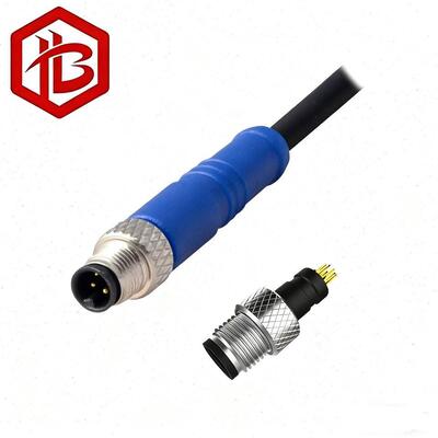 買う OEM ODM M5 4ピン銅コンタクト ステンレス鋼ハウジング 防水丸型コネクタ ソーラーパワーシステムおよびPCアプリケーション用 online manufacture