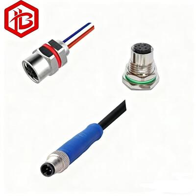 買う OEM ODM M5 4ピン オス/メス 防水丸型コネクタケーブル 航空宇宙 RF UHF PCB 電源用途 online manufacture
