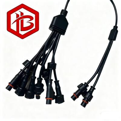 買う M11 PVCプラグ UHF PCB 男性 女性 多ピン円形 LED 屋外照明 防水ケーブル接続器 online manufacture
