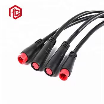 買う M8 2Pin コッパーコンタクト ナイロン IP68 男性 女性 電動自転車 防水航空宇宙 RFケーブル接続プラグ online manufacture