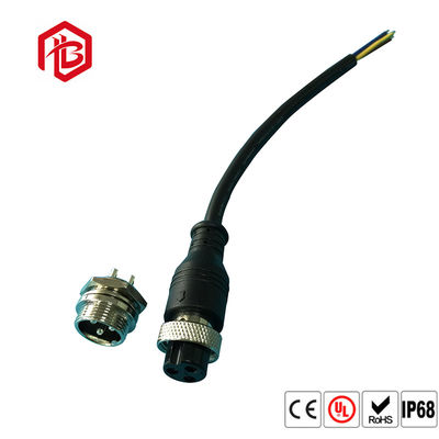 買う 黒5 Pin IP68の金属の防水プラグおよびソケット online manufacture