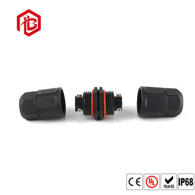 買う 黒いナイロン2 3 4 Pin L Tねじ防水コネクター online manufacture