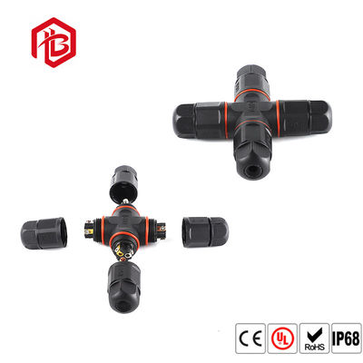 買う 十字のタイプ4方法IP68高い現在の防水コネクター online manufacture