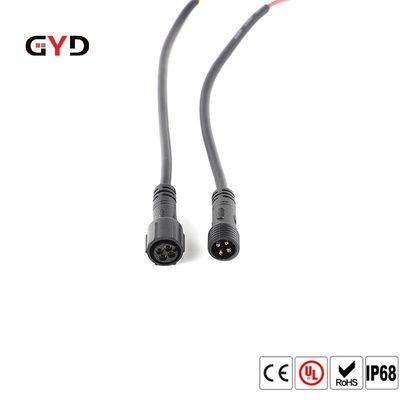 買う GYD M10防水黒いポリ塩化ビニールの電気コネクタは屋外の照明Ip67を導いた online manufacture