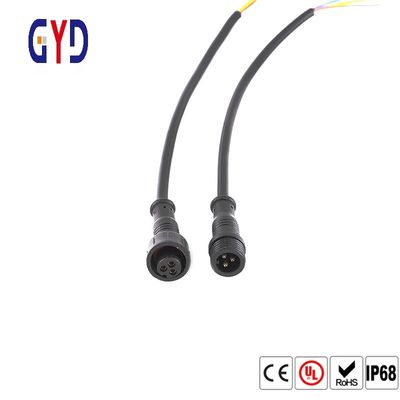 買う 小型2 3 Pin防水データ コネクター ポリ塩化ビニールの男性および女性のプラグ online manufacture