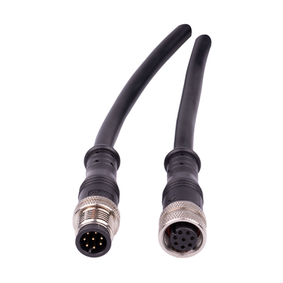 GX12 GX16 M12 Electrical Wire M12 Cable 4 Pin Connector Waterproof