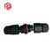 IP67 IP68 Screw Contact 2 3 Pin T Type Waterproof Electronic Wire Connector 2/3/4 Way