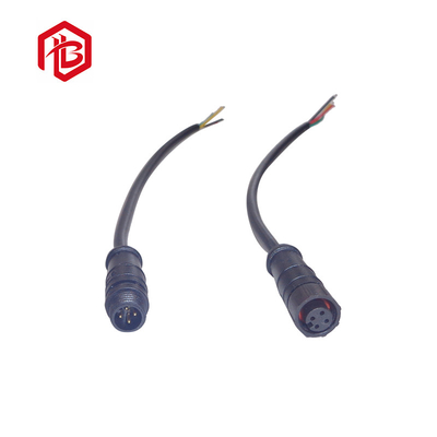 M8 Waterproof Male And Female Connection Cable 6 Pin Car Waterproof Cable With Durable PVC/Nylon Material