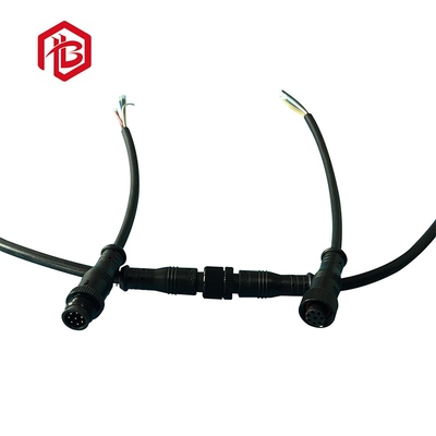High Performance M12 IP68 Waterproof PVC Cable Shielded Brass M Code Wiring Harness Male/Female Connector Socket From Factory