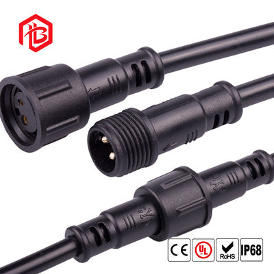 M17 2 Pin Electrical Wire Connector Male Female Plug IP68 Waterproof LED Cable Connector