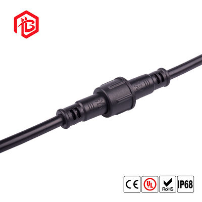 M17 2 Pin Electrical Wire Connector Male Female Plug IP68 Waterproof LED Cable Connector