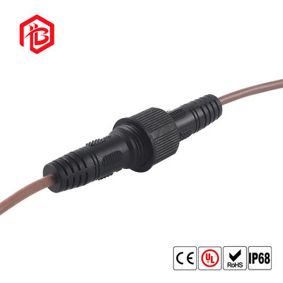 Custom M15 IP68 Waterproof Aerospace PCB Male Female Connector with 1P/2P/3P/4P/5P/6P Power Cable Plug for LED Strips