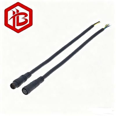 M8 6pin Mini Waterproof Connector for Electric Bikes and LED Lighting 6 Pin Circular Connector Adapters Connectors