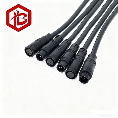 M8 6pin Mini Waterproof Connector for Electric Bikes and LED Lighting 6 Pin Circular Connector Adapters Connectors