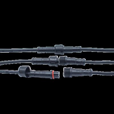 Factory Price Male Female Black Nylon M11 Plugs IP65 Aerospace UHF PCB Copper Contact 16A 500V Waterproof LED Lamp Connectors