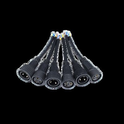 High Quality M29 Right Angle Male Female 6P Nylon Copper Terminals UHF PCB Aerospace Waterproof IP68 Power