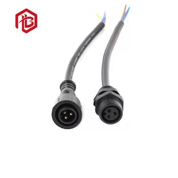 M19 Cable with Copper Contacts Male/Female Nylon Housing LED Aerospace Application