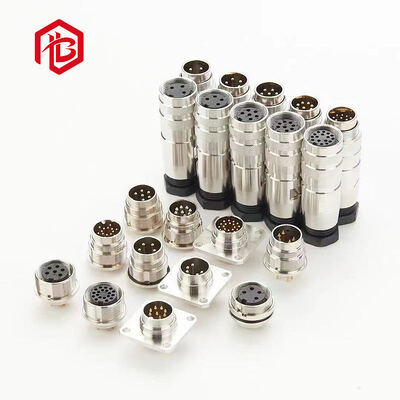 M16 Waterproof Copper Wire Cable ConnectorG YD Bett 2 Pin 250V/300V Metal Male Female Solar Power System Microwave