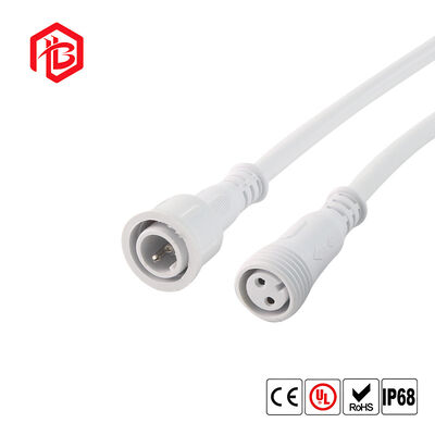 M19 Waterproof IP68 Nylon Cable Connector for Microwave and LED Lighting Applications (Custom)