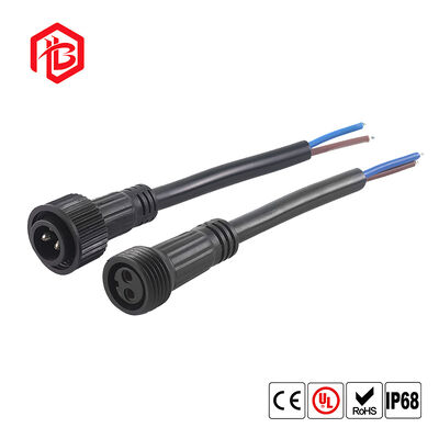 M23 Waterproof Male/Female Copper Connector with Cable RF/UHF Rated 16A for Solar Power Systems