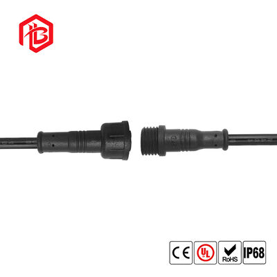 M11 IP68 Waterproof PVC Plug with Copper Contacts