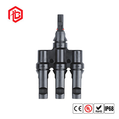 For Male/Female Copper IP67 Rated Waterproof Connectors for Solar Power Systems