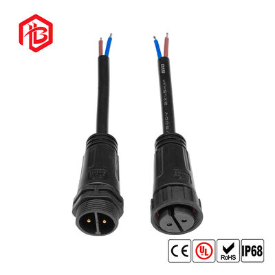 M25 Waterproof Nylon Connector with Copper Contacts IP68 Rated 2-Pin/3-Pin Adaptor Cable Included FPC PCB Power